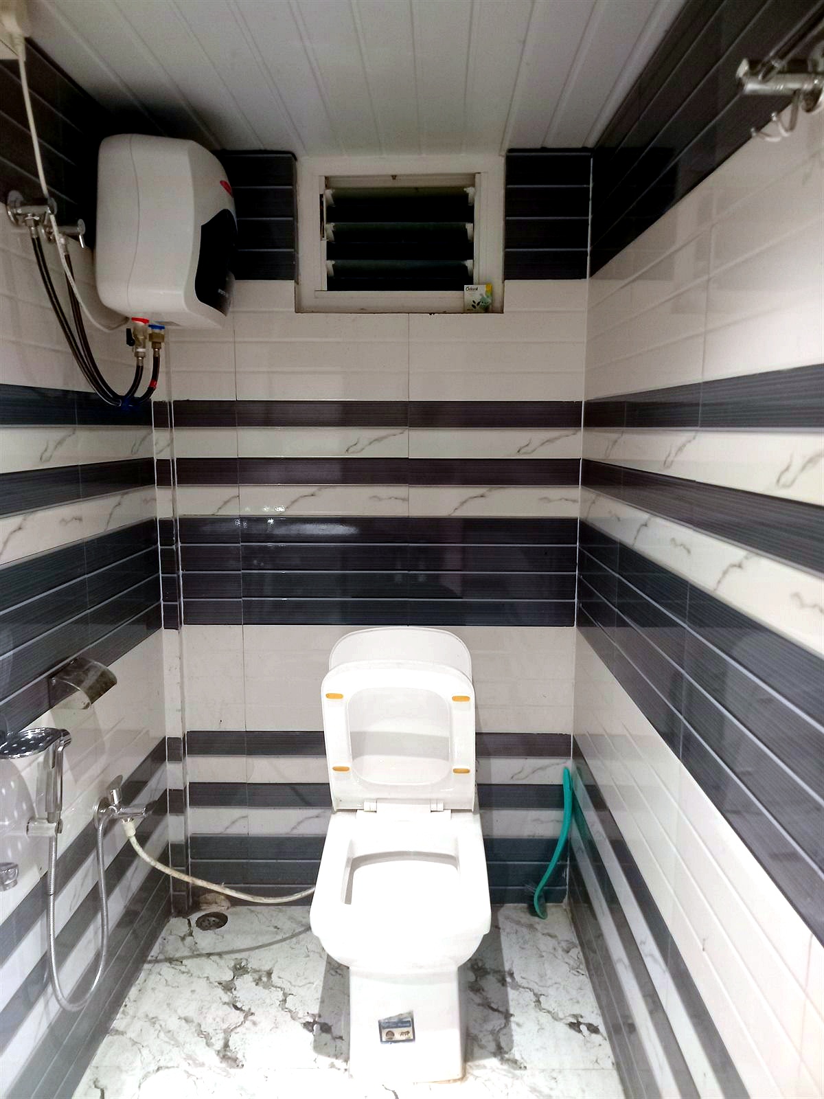Clean Bathroom Shower Area
