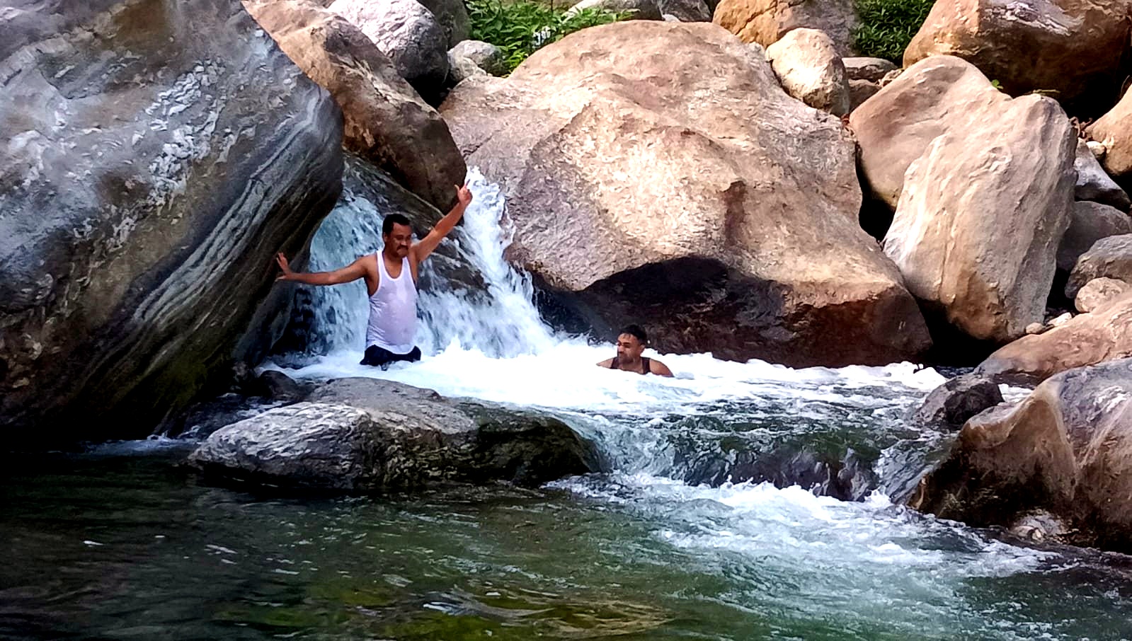Rock Pool & River Water