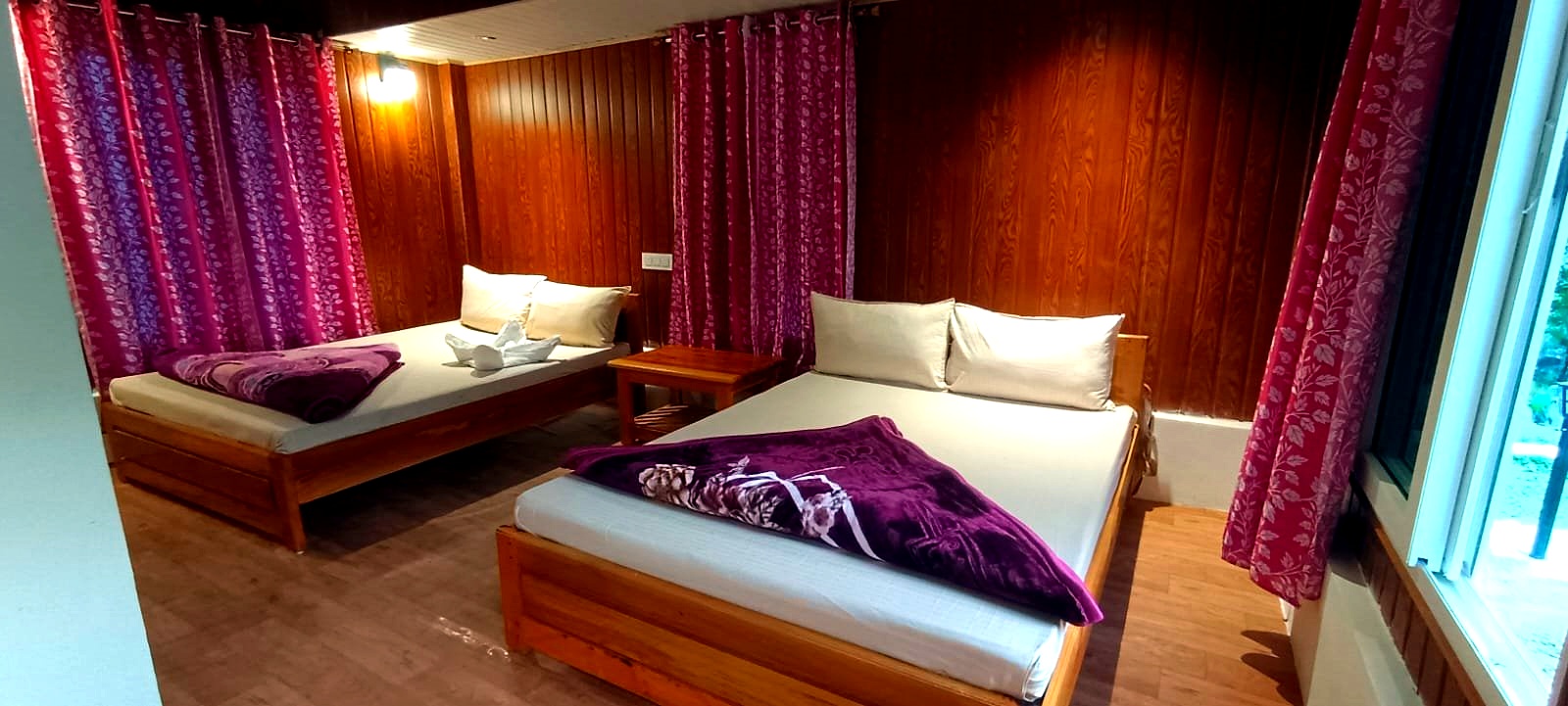 Spacious Family Cottage Room
